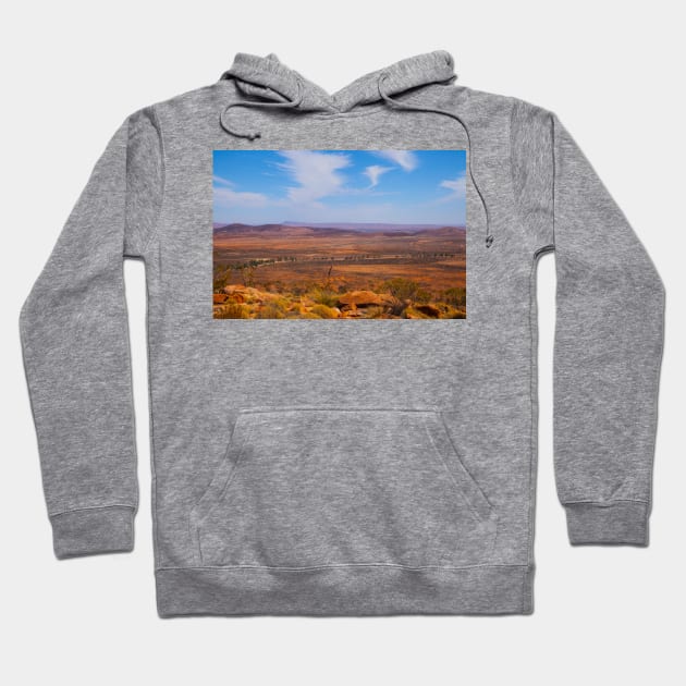 Flinders Ranges Wonoka Hill_9386A Hoodie by seadogprints